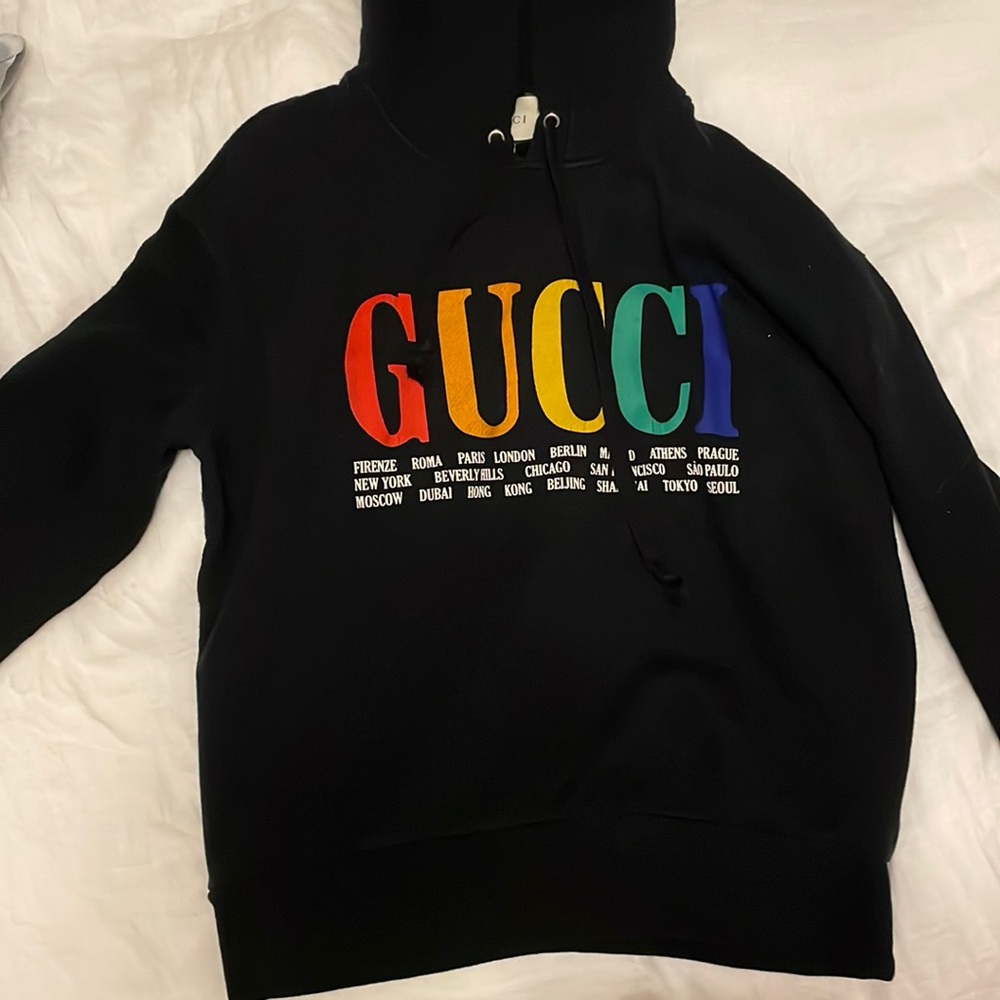 GUCCI CITIES HOODIE